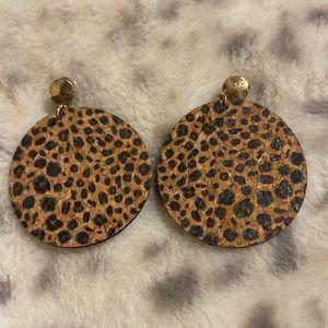 Spotted Leopard Earrings
